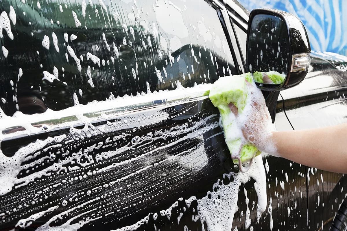 Lavado con espuma activa