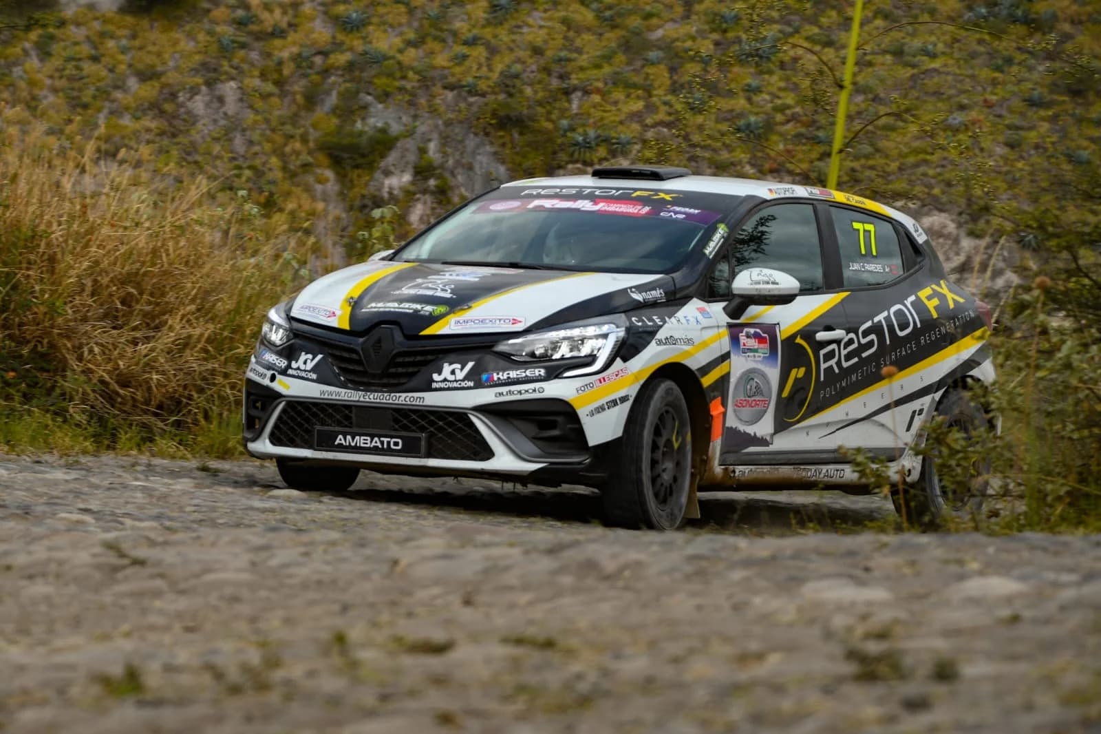 Rally ecuatoriano, publicado por Moyabaca